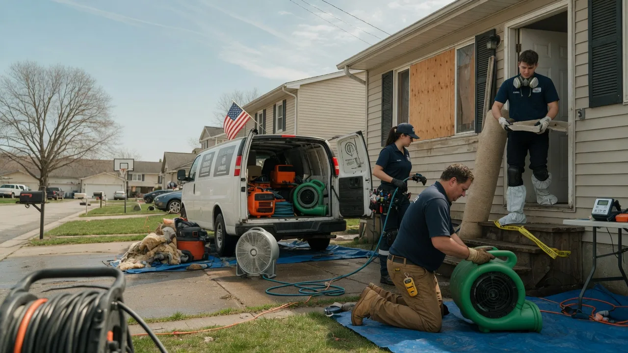 Water Damage Restoration in Clinton, PA near me
